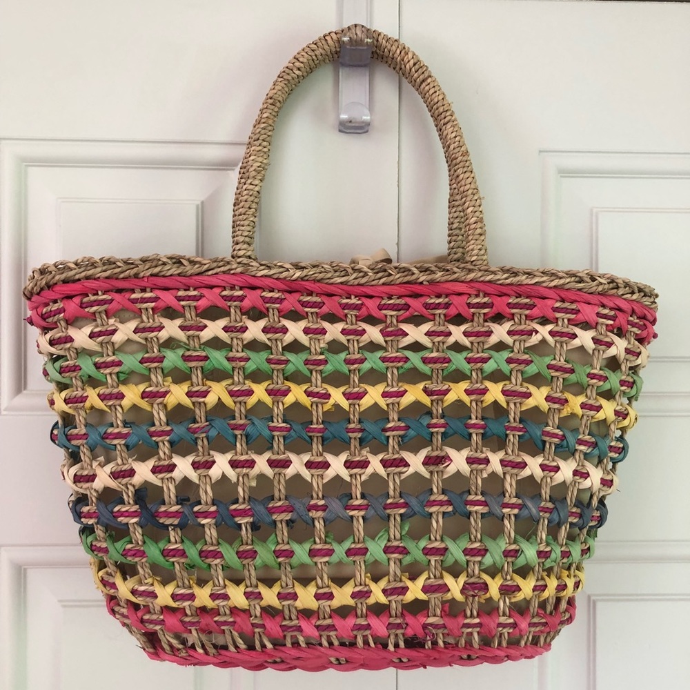 La Sera by Franchi straw tote